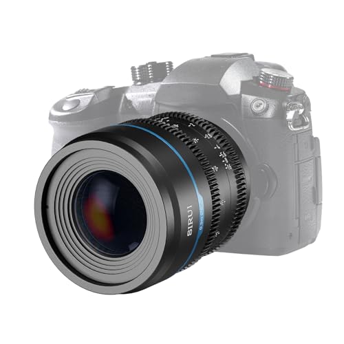 SIRUI Night Walker 35mm T1.2 Cine Size S35 Wide Angle Manual Focus Wide Aperture Lens for MFT-Mount Cameras for GH6 GH5II BMPCC 4K OM-1 Z CAM (MS35M, Black)