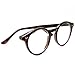 zeroUV - Vintage Inspired Clear Lens Small Circle Round Sunglasses