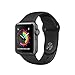 Apple Watch Series 2 Smartwatch 42mm Space Gray Aluminum Case, Black Sport Band (Refurbished)
