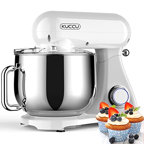 KUCCU Stand Mixer, 8.5 Qt 800W, 6Speed All Metal Household Stand Mixer