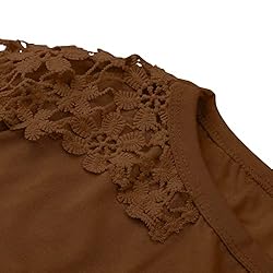 Women's Plus Size Long Sleeve Shirts Lace Hollow