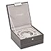 Stackers Mink & Gray Velvet Charm Set of 2 jewelry box