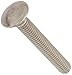 Hillman 832630 Stainless Steel Carriage Bolt, 3/8 x 2-1/2-Inch, 25-Pack