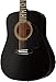 Rogue RA-090 Dreadnought Acoustic Guitar Black