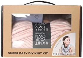 D&amp;Y Shil DIY ALEX - SUPER SOFT CHUNKY KNIT SINGLE LOOP SCARF (Dusty Pink)