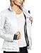 Columbia Womens Morning Light Quilted Jacket (S, White)