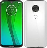 Motorola Moto G7 (64GB, 4GB RAM) Dual SIM 6.2" 4G LTE (GSM Only) Factory Unlocked Smartphone International Model XT1962-4 (Clear White)