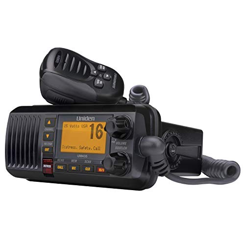 2 Uniden+UM435BK+Fixed+Mount+VHF