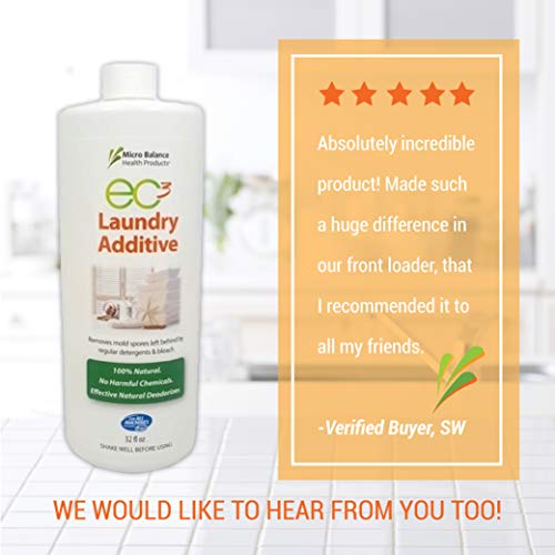 Micro Balance EC3 Laundry Additive, 32 Oz, Add to Every Wash to Rinse