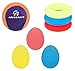 Freegrace Hand Grip Strengthening Stress Relief Squeeze Balls/Squishy Ball Bundle - Hand Exercise & Therapy Set - Great for Adults & Elders - Physical Rehabilitation (3 Eggs + 3 Rings + 1 Ball)