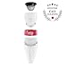 Edgy Wine Aerator Decanter Set with Stunning Red Gift Box, Cork Filter, Travel Pouch and No Drip Stand