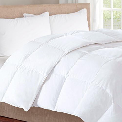 Herington All-Natural 250 GSM Micraloft Australian Wool Machine Washable Twin Size Comforter, White