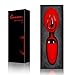 Louviva 12 Speeds Vibrating Wireless Bullet Vibrator, Rechargeable Remote Control Egg Stimulator Adult Sex Toys for Women or Couples - Red
