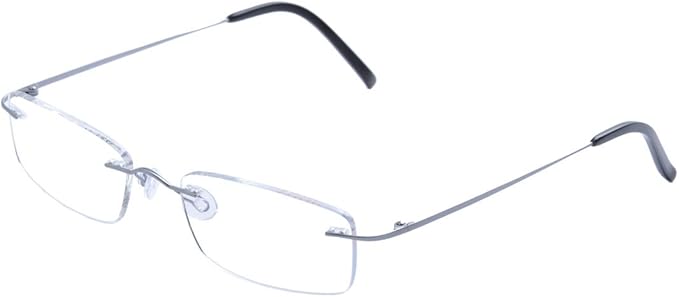 Amazon デドる Deding チタンリムレス眼鏡 銀 サングラス 通販