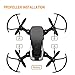 Mini Quadcopter Drone, Conthfut C16 RC Nano Quadcopter for Kids and Beginners - 2.4G 6-Axis with Altitude Hold Function, Headless Mode, 3D Flip and Speed Adjustment, Black