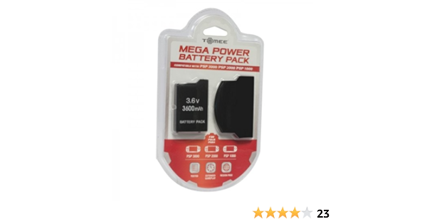 Amazon Com Psp 1000 3000 Mega Power Battery Pack Video Games