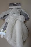 Nunu White Bunny Blanket and Pacifier Holder