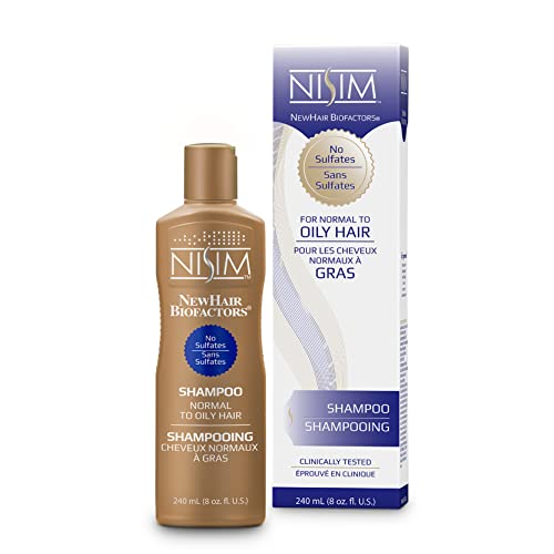 NISIM NewHair BioFactors Shampoo for Normal To Oily Hair Deep
