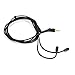 BRAINWAVZ 2.5MM Balanced Earphone Cable with MMCX Connectors (2.5MM Jack - Balanced Audio Cable)