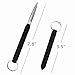 YESSQ Pocket Folding Knife - EDC and Tactical Pocket Knife Stainless Steel Blade with Glass Broker (Black)