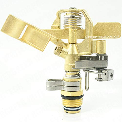 Suinga - Brass watering pump 1/2 inch adjustable. Range 10-15 m. Flow rate 9 to 20 litres/minute.