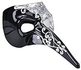 Venetian Masquerade Mask Drama Ball Long Nose Mask Joker Party Mask