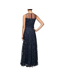 Alex Eveningings - Vestido bordado para mujer