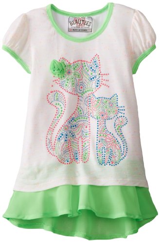 Beautees Little Girls’ Fashion Top – Kitty