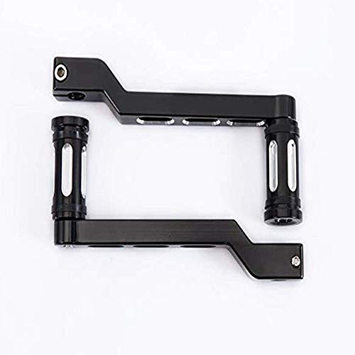 Golfire Motorcycle CNC Heel Toe Shift Levers w/Shifter Pegs Compatibility For Harley Touring Softail Trike
