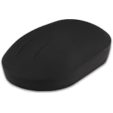 PUREKEYS Medical Mouse Touch Scroll Wireless Black for Hospital, Dentist, Cleanroom, Laboratory and Industrial. Easy to Clean Hygienic Flat and Flexible Silicone