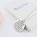 Inspirational Jewelry Necklace Gift for Women Girls by AnalysisyLove - You are Braver Stronger Smarter Than You Think