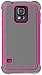 Ballistic Samsung Galaxy S 5 Tough Jacket Case - Retail Packaging - Charcoal/Raspberry