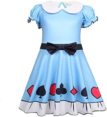 FSBBUT Doll Surprised Girl's Dress Princess Halloween Christmas Party Cosplay Costume