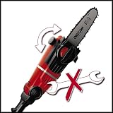 Einhell 18V Power X-Change Cordless 2-in-1 Hedge Trimmer Chainsaw GE-HC 18 Li T view 11