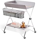 VEVOR Baby Changing Table, Folding Diaper Changing
