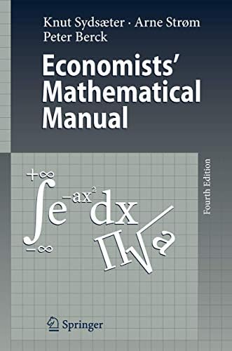 Further Mathematics For Economic Analysis: 9780273655763