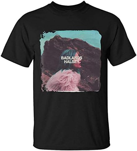 Bonsoo Men's Generic Cotton Halsey Badlands Album T-Shirts