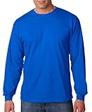 Gildan G5400 100% Cotton L-Sleeve Tee - Royal - 2XL