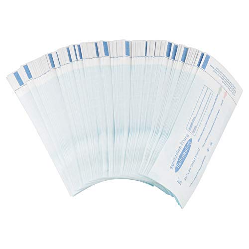 Dental Sterilizer Pouch, 200pcs Dental Pouch Self-sealing Bag for Home Professional Use