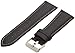Hadley-Roma MS-906 Black 26mm Men's Genuine Leather Watch Band