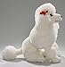 Stuffed Animal Poodle white, 12 inches, 30cm, Plush Toy, Soft Toy