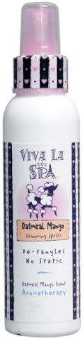 Viva La Dog Spa Oatmeal Mango Spritz Grooming Spray, 8-Ounce by Viva La Dog Spa