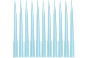 PRECIPETTE 1mL Pipette Tips, Universal Blue 1000ul Pipette Tips, Polypropylene (PP), 500pcs/bag, Non-pyrogenic, DNAse/RNAse Free, Autoclavable, Widely Compatible