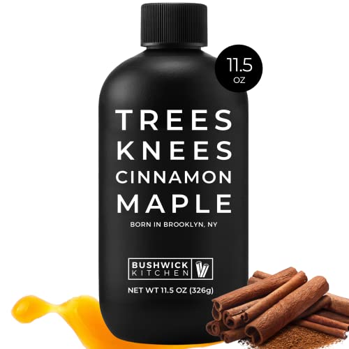 Trees Knees Cinnamon Maple, Organic Maple Syrup Infused with Cassia