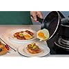 Amazon Basics 5-Piece Non Stick Induction Cookware Set - Including Frying Pan, Saucepan and Casserole with Lids, PFOA…