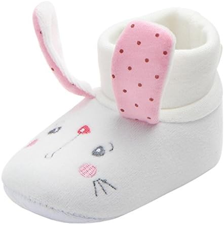 Annnowl Baby Sock Top Slipper Booties with Non Skid Bottom