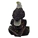 American Bald Eagle Bookend Set Sculptures in Office and Patriotic Home Decor, Bird Statues and Figurines by Home-n-Gifts