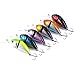 6pcs/lot Jointed Fishing Lures Swimbait Crank Bait Hooks Crankbaits Tackle 8.5cm/14g