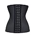Lover-Beauty Women's Latex Underbust Corset Waist Training Cincher 9 Steel Boned