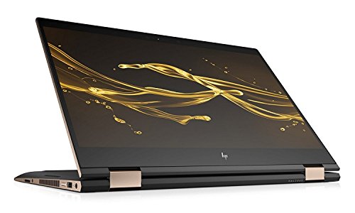 HP Spectre x360-15t Quad Core(8th Gen Intel i7-8550U, 16GB RAM, 512G PCIe NVMe SSD, 4K IPS micro-edge Corning Gorilla, Windows 10)Bang & Olufsen 15.6